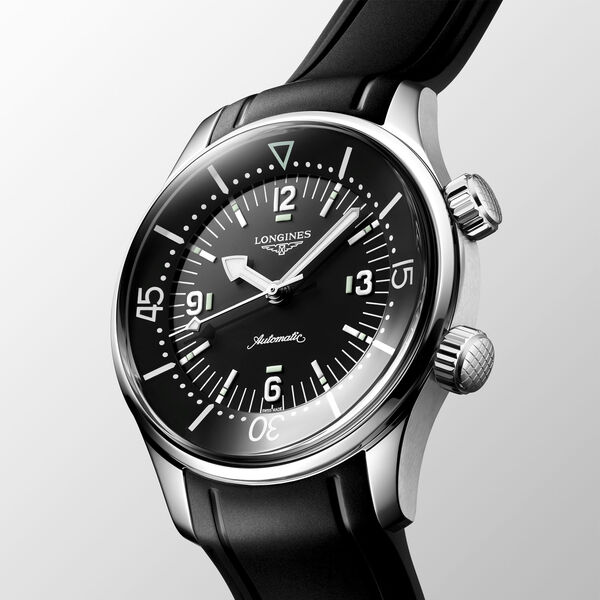 Legend Diver 39 mm automatique en acier inoxydable